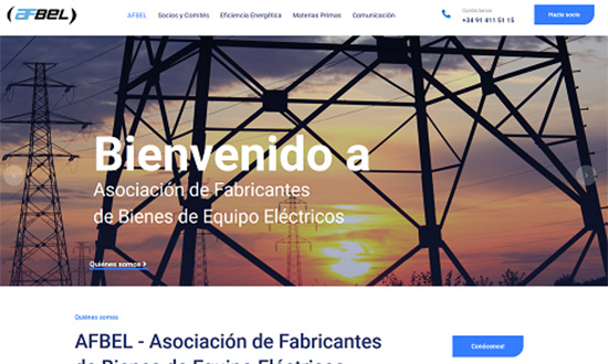 Portfolio Diseño Web IMEDIA Comunicación_AFBEL