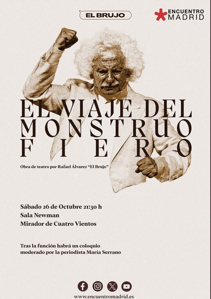 Cartel El viaje del monstruo fiero_EncuentroMadrid