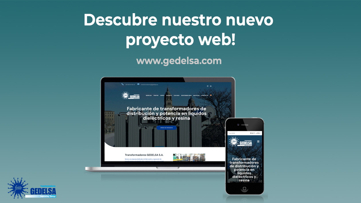 IMEDIA - Nuevo proyecto web GEDELSA