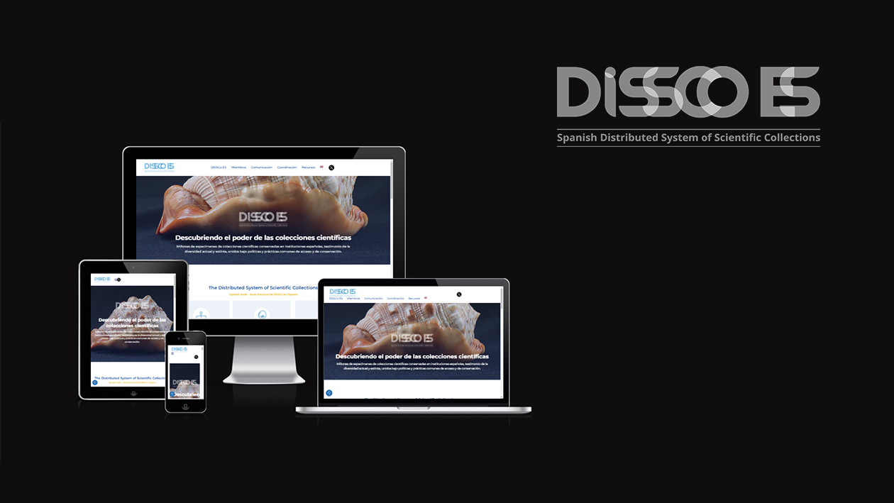 Desarrollo y diseño web DiSSCo-ES por IMEDIA Comunicación